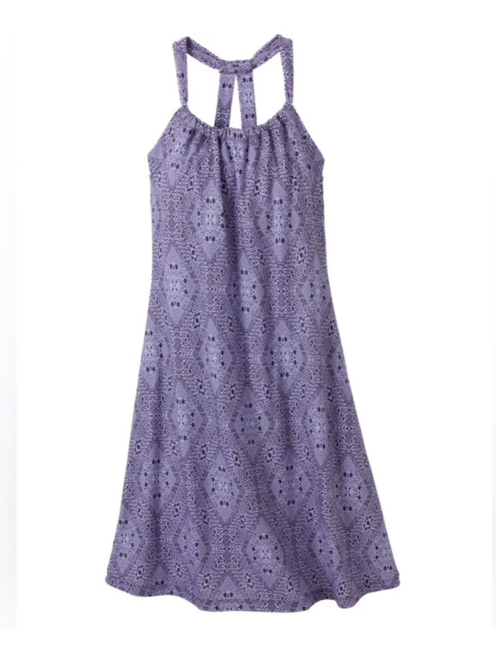 Prana Quinn Lavender and Purple Active Tank Dress Breathe XS
